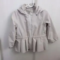 petit main ウィンドブレーカー　ペプラム　 フード付size100cm