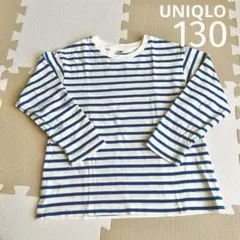 UNIQLO ユニクロ  ☆ ボーダーロンT  120