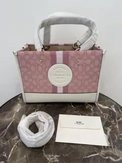未使用★COACH★ピンク 2WAYハンドバッグ★