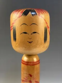 M270 こけし 瀬谷重治 中ノ沢 土湯系 たこ坊主 日本人形 - メルカリ