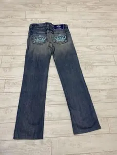 Victoria Beckham クラウン刺繍 デニムパンツ