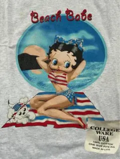 90s Betty boop ベティー　「Beach Babe 」当時物