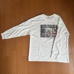 INGNI グラフィック長袖Tシャツ ホワイト