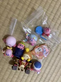 まとめ売り！！！！カービィ フィギュア 8体セット キーホルダー1つ付き