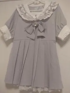 フリル付きミニワンピース DEARMYLOVE