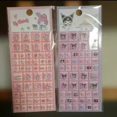 【24時間以内発送】正規品サンリオタイルシール　クロミ　マイメロディ