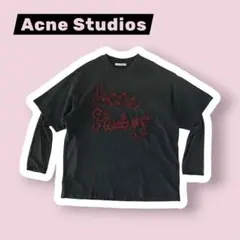 acne studios レイヤードロゴTシャツ XXS 美品のサムネイル