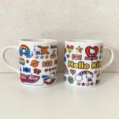 ハローキティ展/京都/京セラ美術館/マグカップ/ひらがな/50周年 - メルカリ