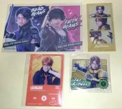 エリステ　重なるクリアブロマイド　ブラッド＆フェイス、クリカ　ビリー、ジェイ