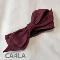 CA4LA リボン　ヘアアクセ　ヘッドアクセ