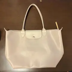 希少！LONGCHAMP トートバッグ ルプリアージュシティ サンドベージュのサムネイル