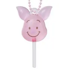 ディズニーキャラクター カラフルキャンディチャームピグレット ボールチェーンなし