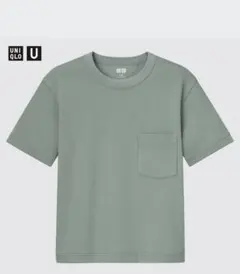 ユニクロ　エアリズムコットンクルーネックTシ ヤツ　160