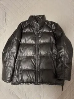 レザーダウンジャケット ダウンジャケット