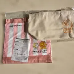 ミスタードーナツ 2026年福袋★ミニトートバッグ＆ハンドタオル2枚