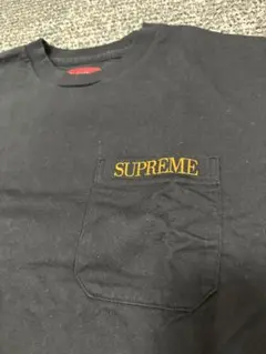 新品未使用　Supreme 刺繍ロゴ　ポケットTシャツ Mサイズ　シュプリームのサムネイル