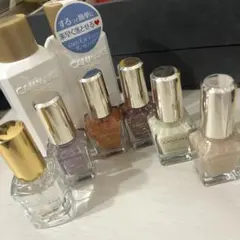 CANMAKE ネイル6本、除光液2本セット