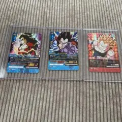 ドラゴンボール超トレーディングデータカードカードダスベジータ2枚・永遠のライバル