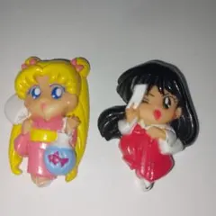 セーラームーンとセーラーマーズ マグネット 磁石 2個セット