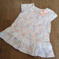 SENSE OF WONDER リバティ花柄ワンピース　90