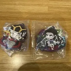 鬼滅の刃 キャラばんちょうこうラバーマスコット 童磨　行冥＆無一郎
