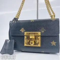 グッチ ビースター ショルダーバッグ 肩掛け チェーンショルダー 