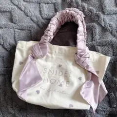 SNIDEL HOME オーガニックキャンバストート ハート SMALL