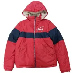 Tommy Jeans リバーシブル ダウン ボア ジャケット 3way M
