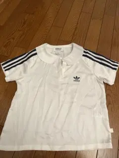 adidas originals プリーツ襟シアーシャツのサムネイル