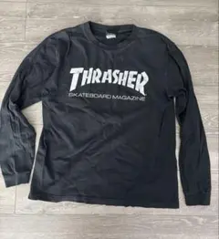 THRASHER 長袖カットソー ブラック　Mサイズのサムネイル