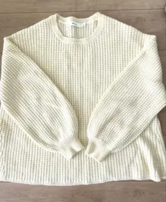 niko and ... アイボリー　ニットセーター 長袖
