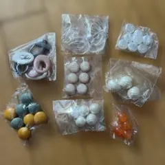 ハンドメイドアクセサリーパーツまとめ売り　コットンパールなど