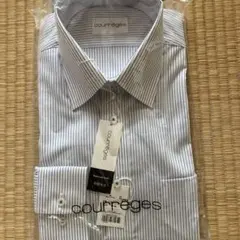 新品 courrèges ワイシャツ ストライプ 40-80のサムネイル