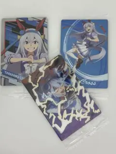 タマモクロス サイン入りカード　2枚セット ウマ娘 疾風迅雷 タマモクロス サイン 2 カードの通販 by