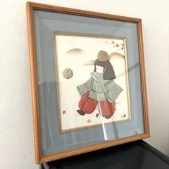 押絵　押し絵　色紙　絵画　額　額縁　約48×63×3㎝ 東芸押し絵キット K8925 【霊峰赤富士】 (6号) 押絵キット 【取り寄せ