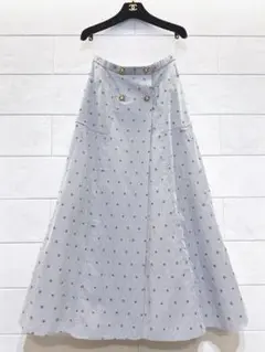 シャネル CHANEL ロングスカート ココマーク カメリアのサムネイル