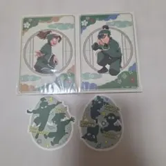 忍たま乱太郎トラベルステッカーコレクション　善法寺伊作　食満留三郎