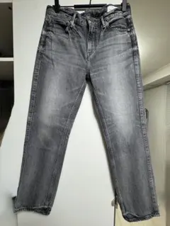 【一回のみ着用！】アッパーハイツ　グレー系大人デニム