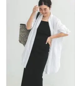 新品、未使用　Demi-Luxe BEAMS ビーチサイドシャツ 目黒越子のサムネイル