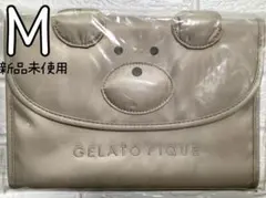 ジェラートピケ Bear母子手帳ケースM クマ　ベア　マルチケース　カード整理