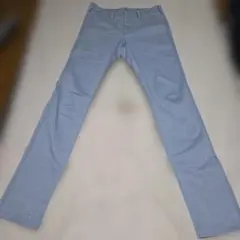 UNIQLO ライトブルー スリムフィットパンツ 76cm
