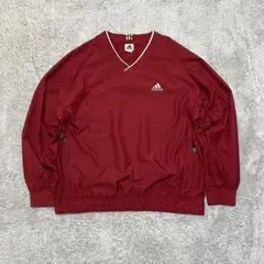 a.s様専用　adidas ナイロンジャケット　プルオーバー　ロゴ刺繍　万国タ