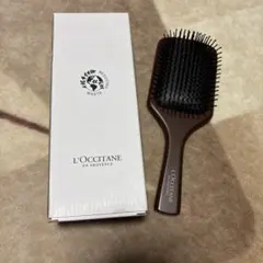 新品 ロクシタン ウッドパドルブラシ L'Occitane ブラウンヘアブラシ