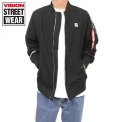 新品正規 XL ヴィジョンストリートウェア ジャケット 刺繍 MA-1ジャンパー