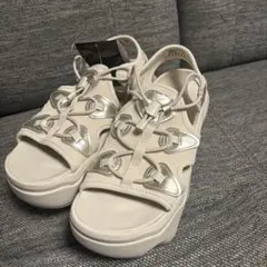 NIKE ナイキ ココサンダル エアマックス KOKO プラチナム 23 - メルカリ