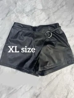 黒 ラップスタイル ショートパンツ レディース