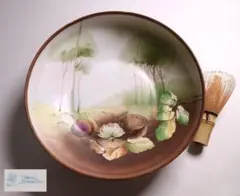 【CM293】オールドノリタケ ナッツ 風景 鉢 皿 栗 胡桃 落花生 菓子器