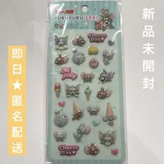 新品　トムとジェリー　ぷくぷくシールプクプク