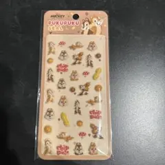 ぷくぷくシール　チップとデール