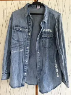 ANAP GIRL デニムシャツ Mサイズ